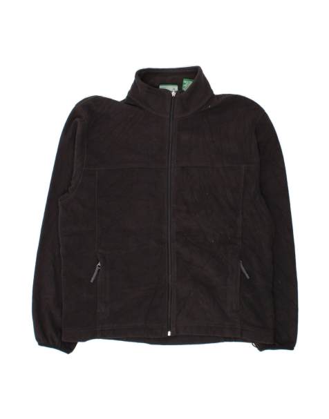 Vintage L.l.bean Fleece Jacket UK 40 Large In Black - view 1