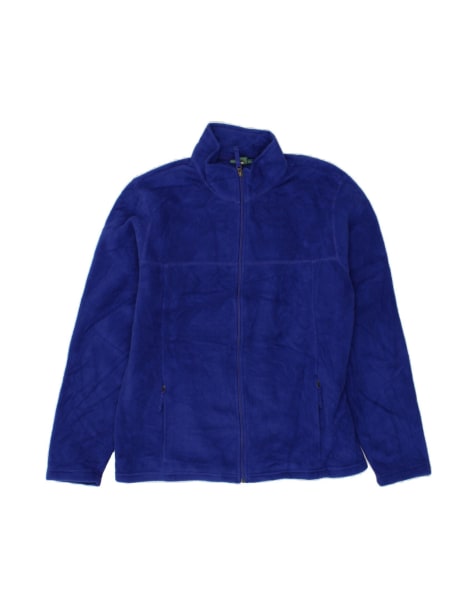 Vintage L.l.bean Fleece Jacket UK 40 Large In Blue - view 1