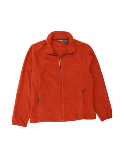 Vintage L.l.bean Fleece Jacket UK 40 Large In Orange - view 1