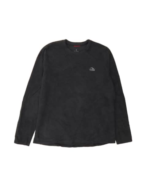Vintage L.l.bean Fleece Jumper XL In Black - view 1