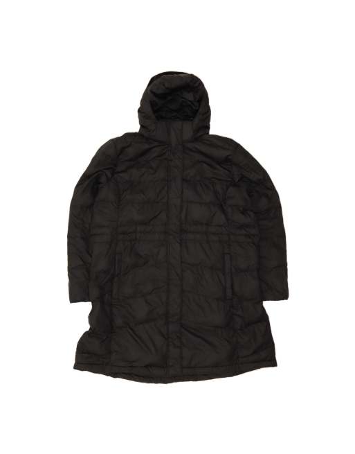 Vintage L.l.bean Hooded Padded Coat UK 20 2XL In Black