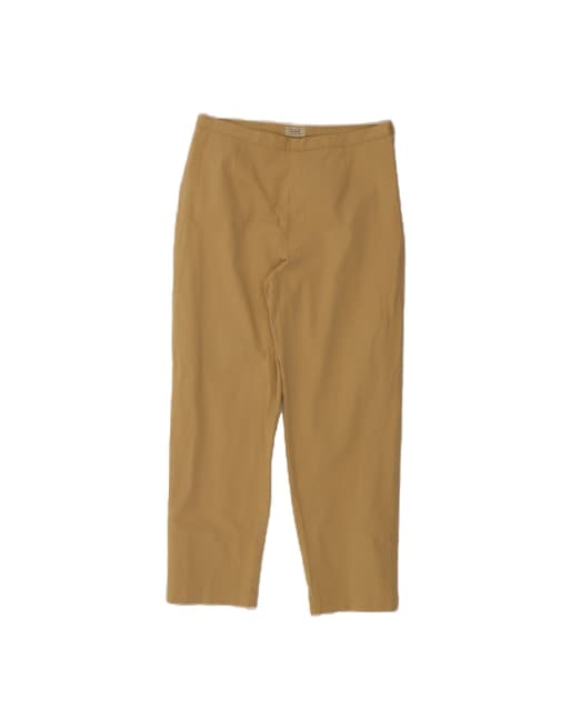 Vintage L.l.bean Straight Casual Trousers US 14 XL W30 L27 In Beige