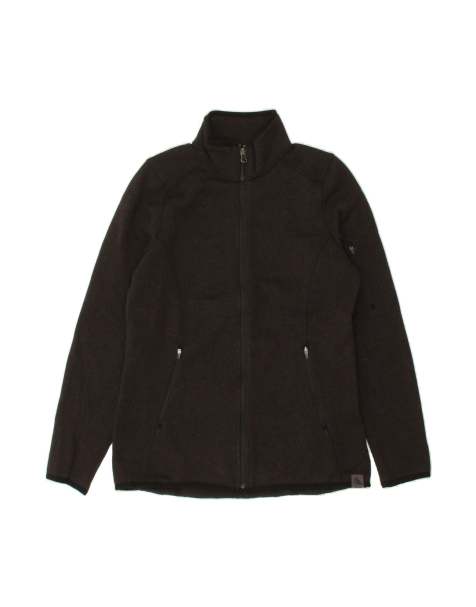 Vintage L.l.bean Tracksuit Top Jacket UK 10 Small In Black - view 1