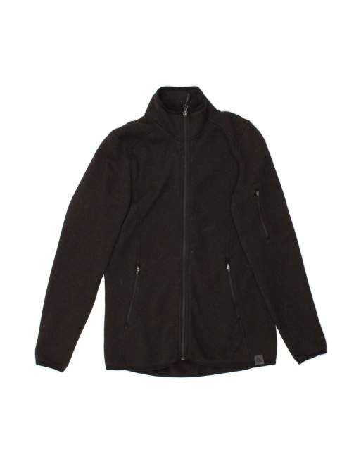 Vintage L.l.bean Tracksuit Top Jacket UK 6 XS In Black