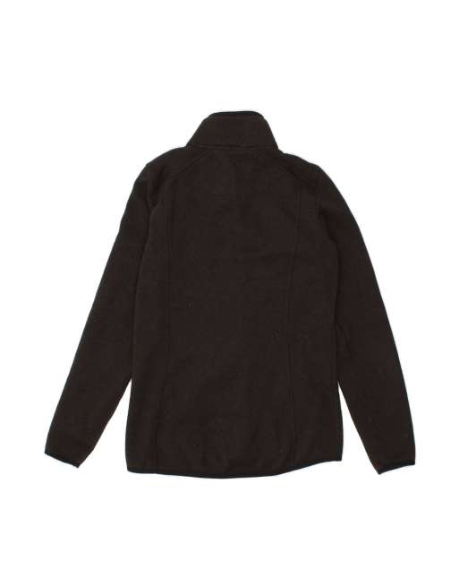 Vintage L.l.bean Tracksuit Top Jacket UK 6 XS In Black, 2 of 4