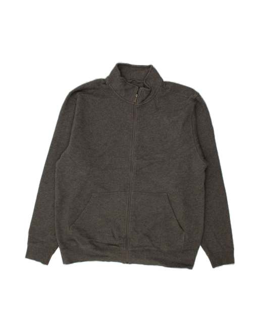 Vintage L.l.bean Traditional Fit Tracksuit Top Jacket Large In Grey