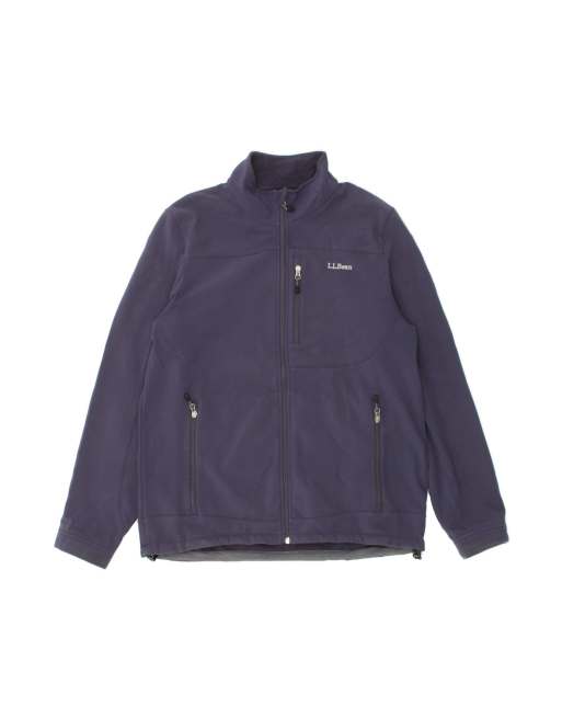 Vintage L.l.bean Windbreaker Jacket UK 40 Large In Blue