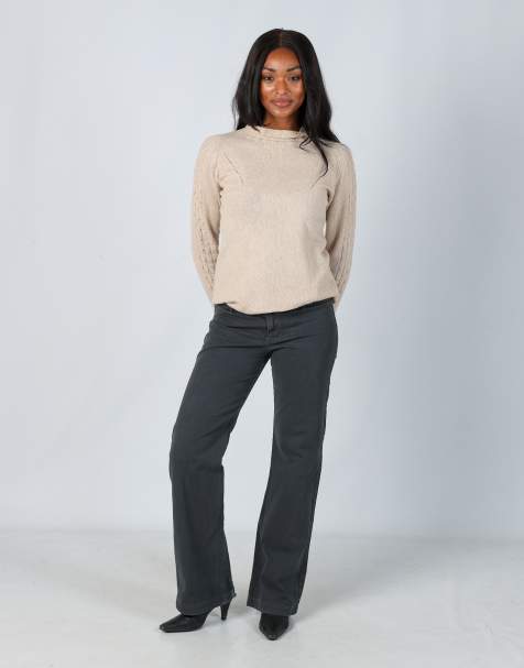 Vintage Lollipop M woven trousers in charcoal grey - view 1