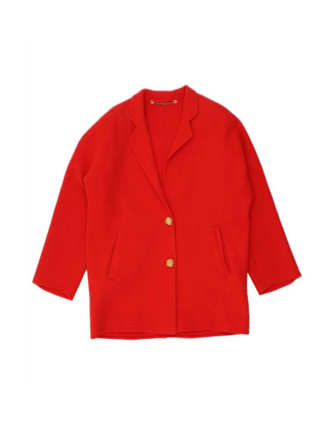 Vintage Loose Fit 2 Button Blazer Jacket It 44 Medium In Red - view 1