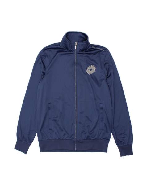 Vintage Lotto Graphic Tracksuit Top Jacket Medium In Blue - view 1