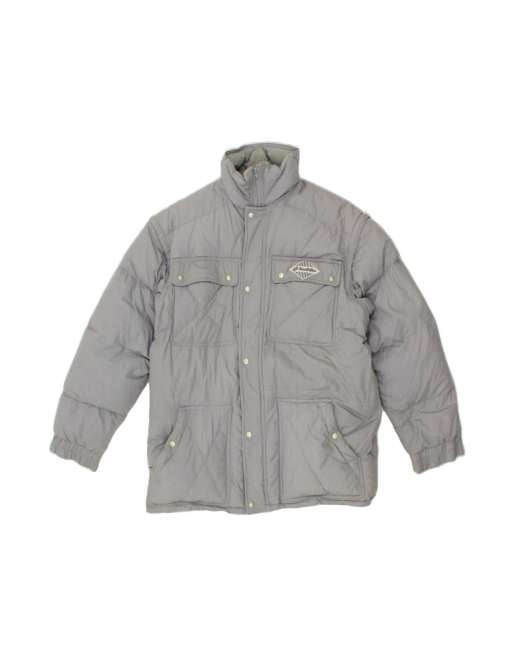 Vintage Lotto Padded Jacket UK 40 Large In Grey