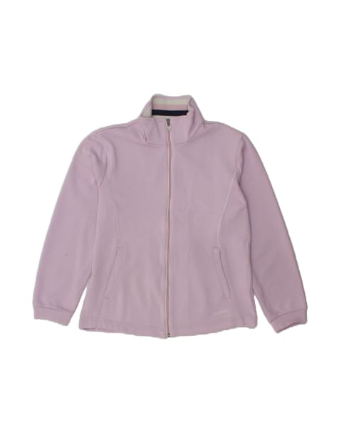 Vintage Lotto Tracksuit Top Jacket UK 16 Large In Purple - view 1