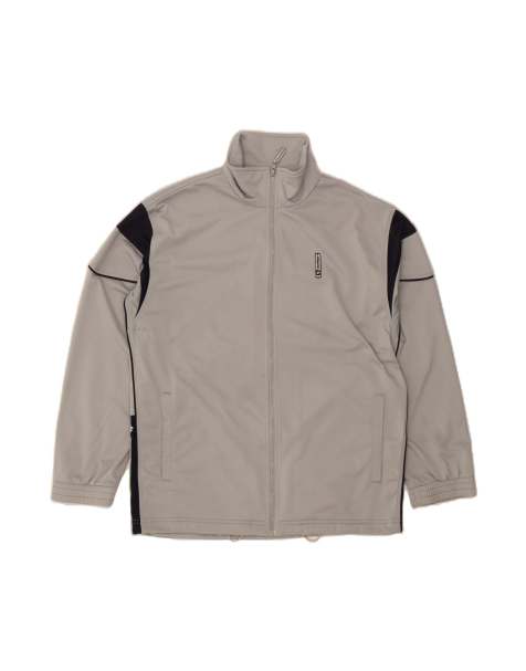 Vintage Lotto Tracksuit Top Jacket XL In Grey Colourblock - view 1