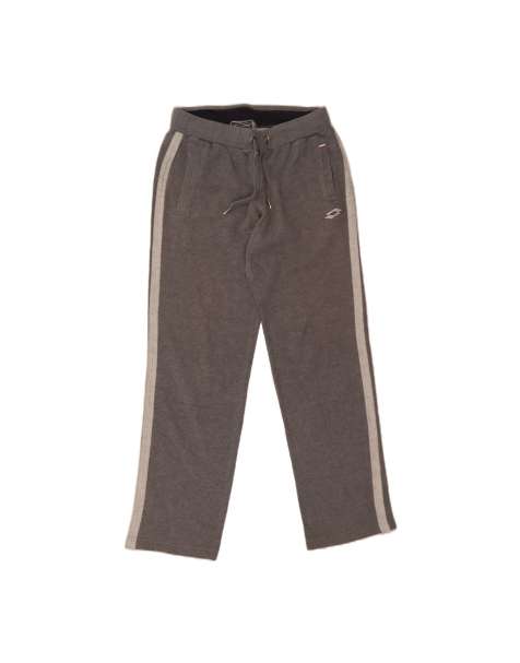 Vintage Lotto Tracksuit Trousers Large In Grey - view 1