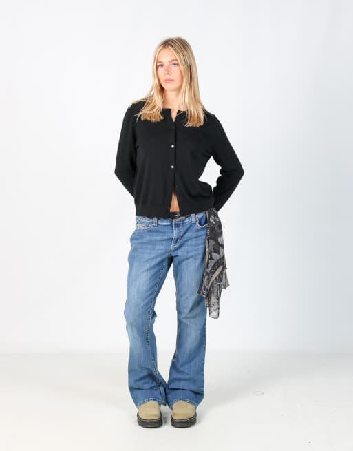 Vintage Love Nation 34x32 denim bootcut jeans in blue