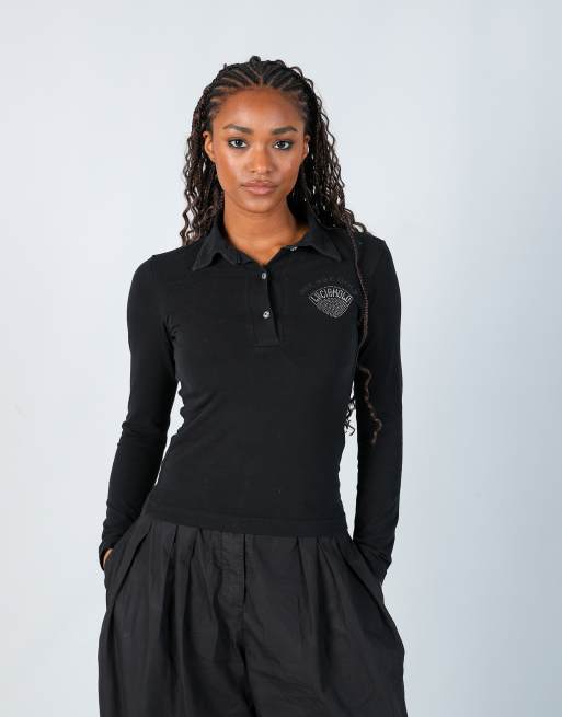 Vintage Lucignolo S long sleeve top in black