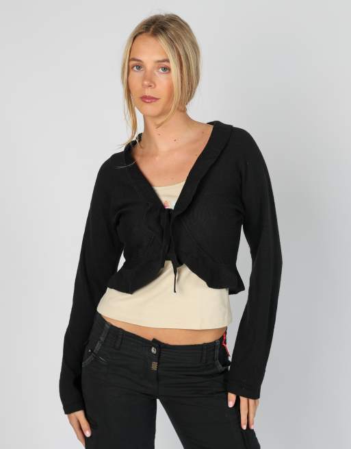 Vintage Luisa Spagnoli S knitted jumper in black