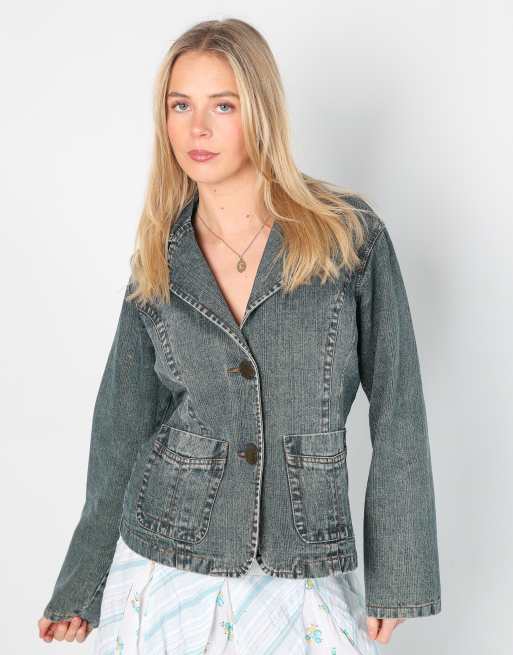 Vintage Lusy & Elisa M denim jacket in blue