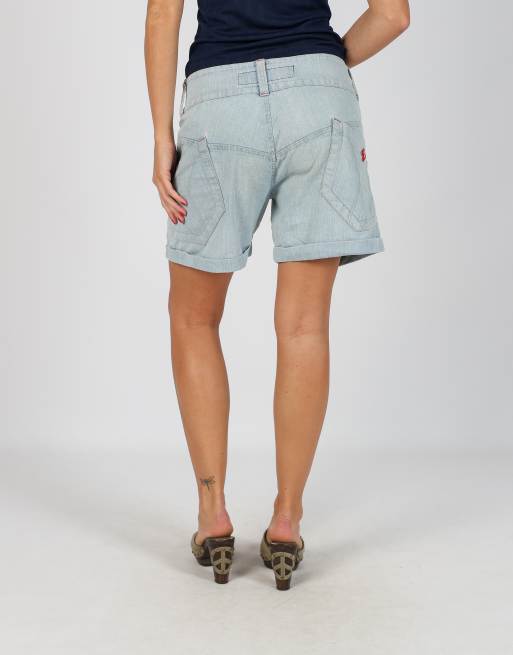 Vintage M denim shorts in light blue, 4 of 4