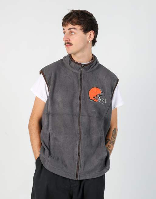 Vintage  m gilet in charcoal grey