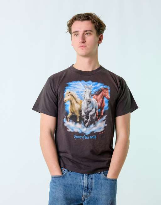 Vintage  M T-Shirt Black