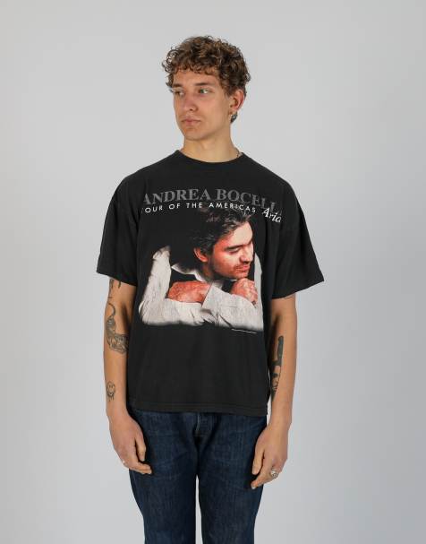 Vintage  m t-shirt in black - view 1