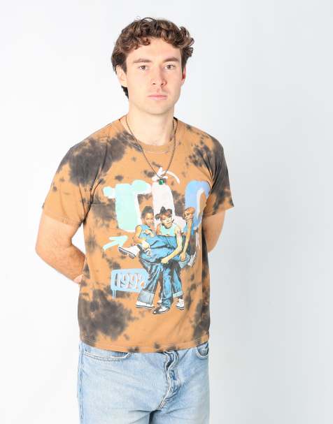 Vintage  m t-shirt in brown - view 1