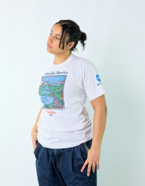 Vintage  M T-shirt Ivory - view 1