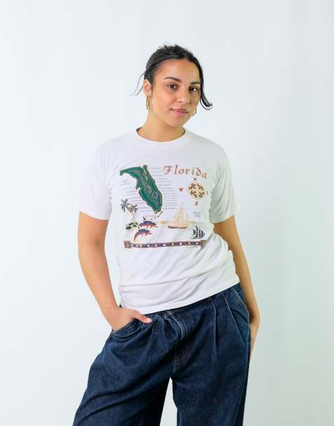 Vintage  M T-shirt Ivory - view 1