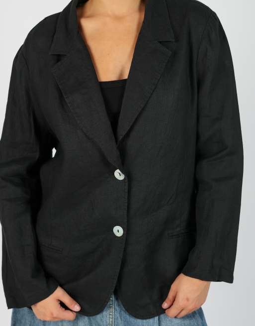 Vintage Made in Italy L blazer in black, 4 of 4