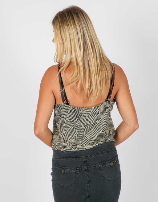 Vintage Made in Italy L cami in beige, 2 of 4