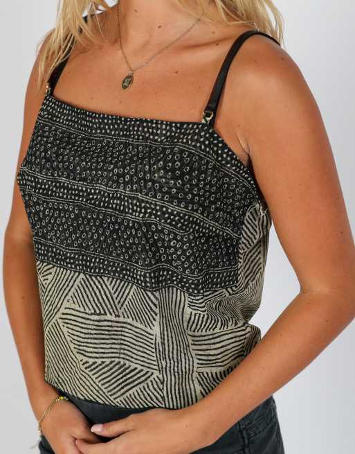 Vintage Made in Italy L cami in beige, 4 of 4