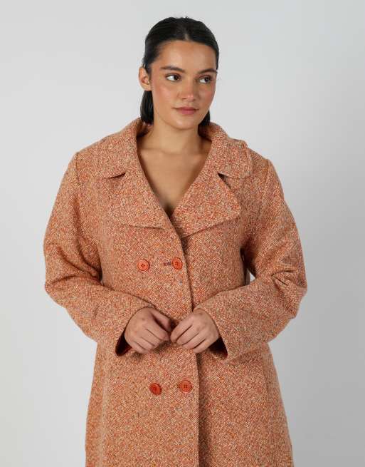Vintage Made in Italy L casual jacket in coral, 2 of 4