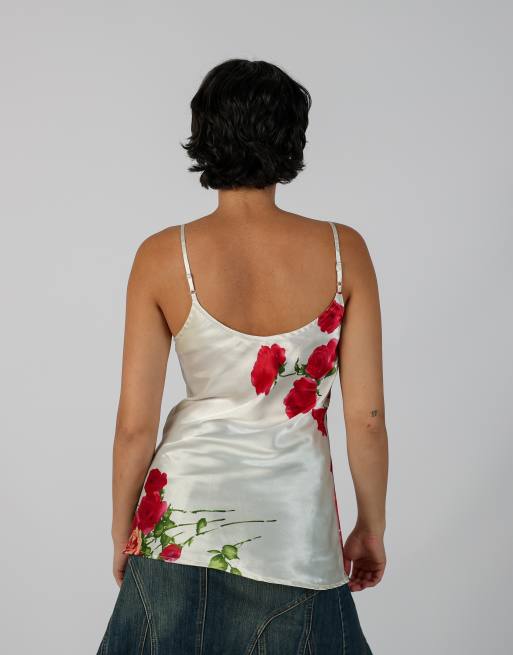 Vintage Made in Italy M cami in cream, 2 of 4