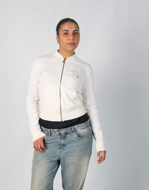 Vintage Made in Italy M sweatshirt in ivory