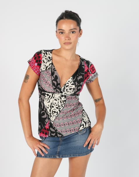 Vintage Made in Italy S blouse in black - view 1