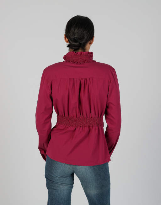 Vintage Made in Italy S blouse in pink, 2 of 4