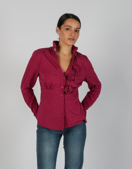 Vintage Made in Italy S blouse in pink, 3 of 4