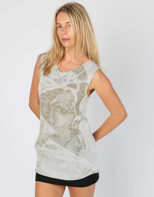 Vintage Made in Italy S cami in beige