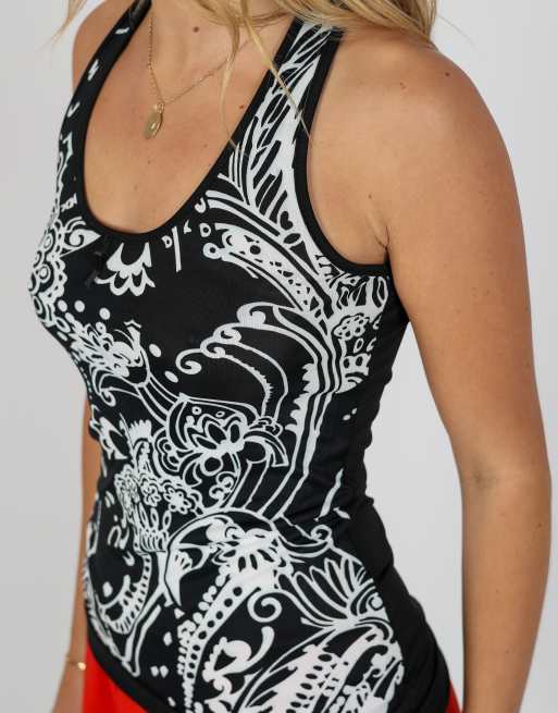 Vintage Made in Italy S cami in black, 4 of 4