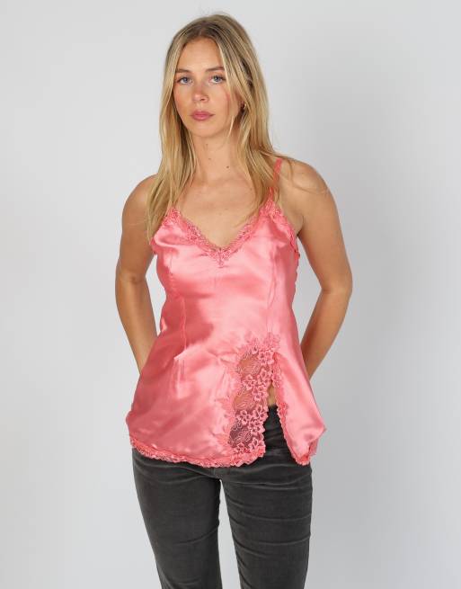 Vintage Made in Italy S cami in pink, 1 of 4