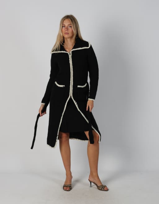 Vintage Made in Italy S cardigan in black, 1 of 4