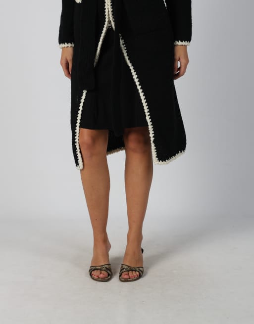 Vintage Made in Italy S cardigan in black, 2 of 4