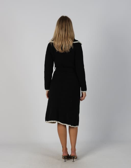 Vintage Made in Italy S cardigan in black, 3 of 4