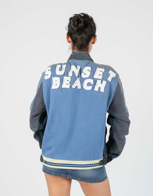 Vintage Made in Italy S denim jacket in blue, 2 of 4