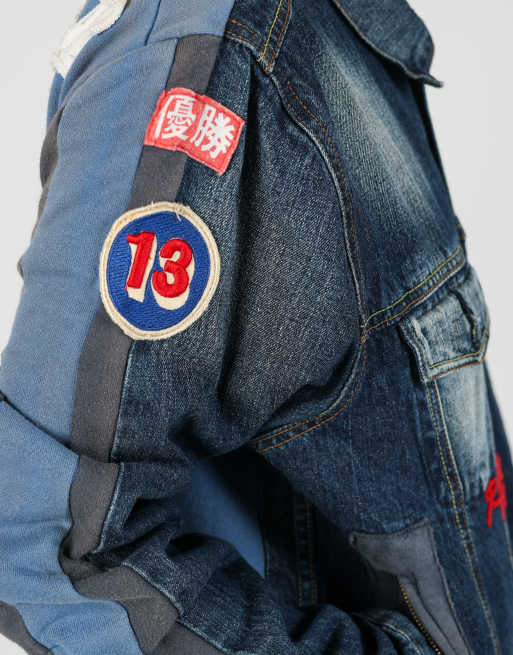 Vintage Made in Italy S denim jacket in blue, 4 of 4