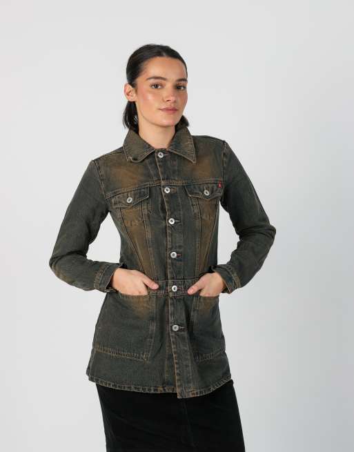 Vintage Made in Italy S denim jacket in blue, 1 of 4