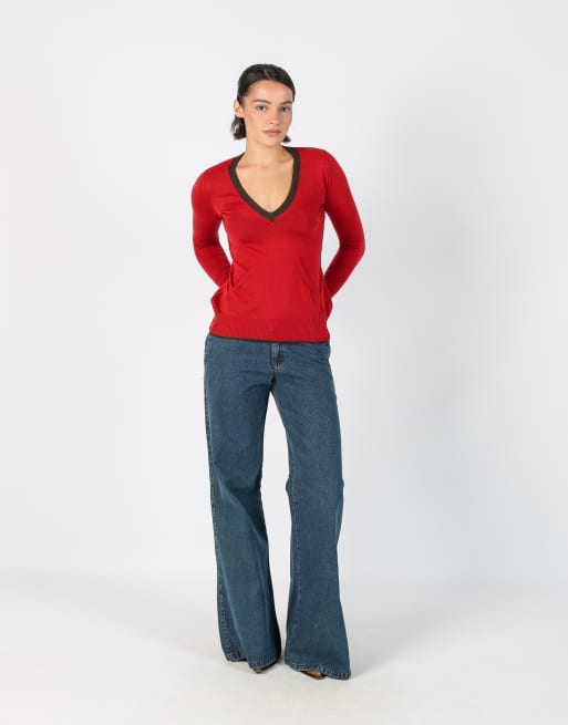 Vintage Made in Italy S flare jeans in blue, 1 of 4