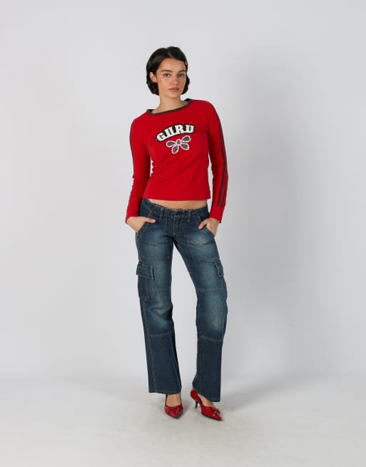 Vintage Made in Italy S straight jeans in blue, 1 of 4