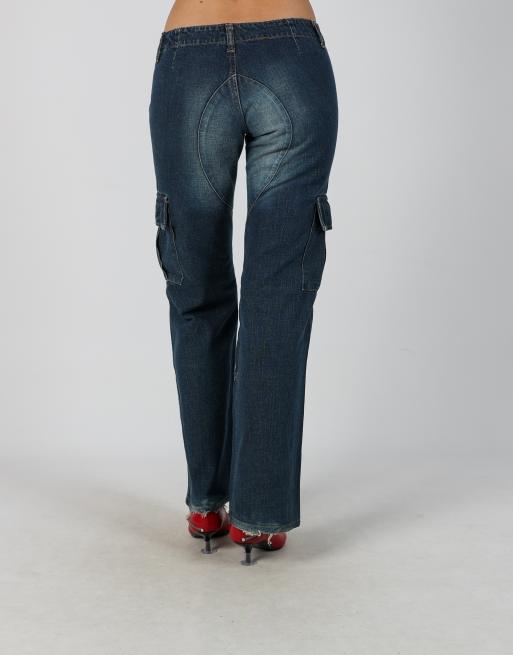 Vintage Made in Italy S straight jeans in blue, 4 of 4
